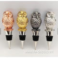 custom owl decorations metal wine bottle stopper